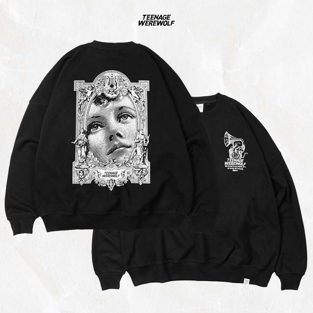 Teenage Werewolf Sweatshirt Noveau Black