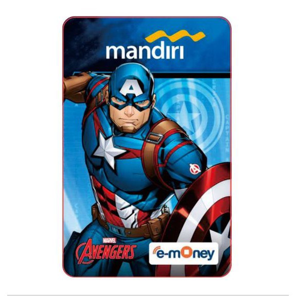 Mandiri eMoney Premium Marvel Captain America