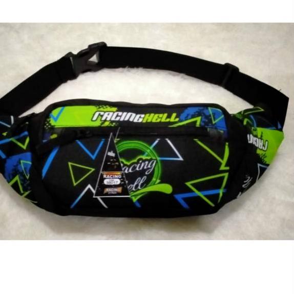 Terlaris.. Tas Selempang racing hell /Tas Pinggang / Waistbag racing