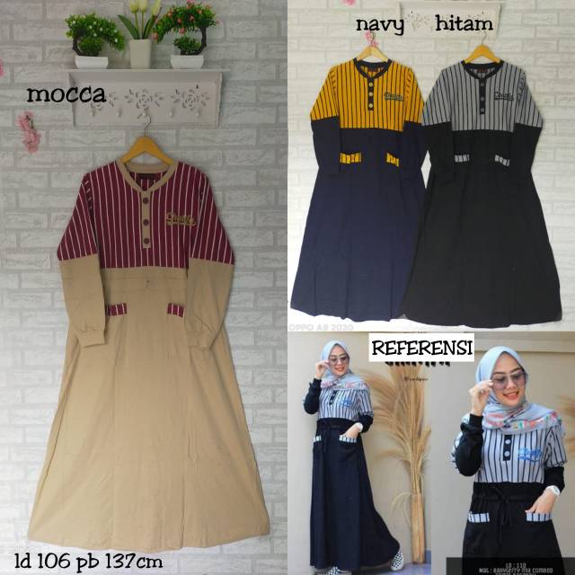 Gamis Combed  ala chatifa