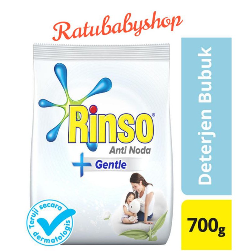 RINSO DETERJEN BUBUK GENTLE 700 GR
