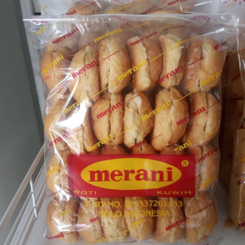 

ROTI SEMIR KERING MINI MERK MERANI Oleh-Oleh Khas Solo