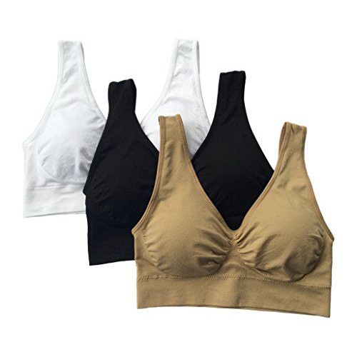 [COD] 3PCs Genie Bra Classic | Bra Jepang Berkualitas Lembut Halus Dan Nyaman Tanpa Kawat Original