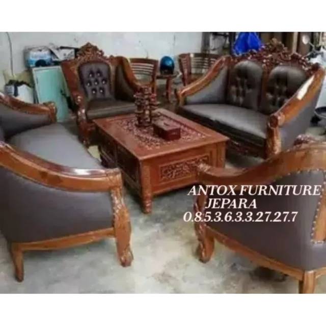 Kursi tamu Ganesa furniture Jepara