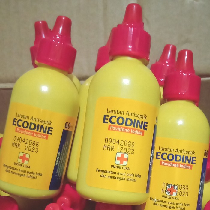 Povidone lodine Ecodine 60 ml/ Povidon Lodin Ecodin 60 ml
