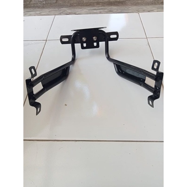 PANGKON PLAT NOMER NMAX TEBAL pangkon plat nomer bawah nmax tebal koting hitam