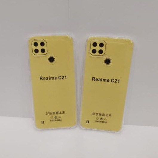 Silikon Case Anticrak Bening Realme C21