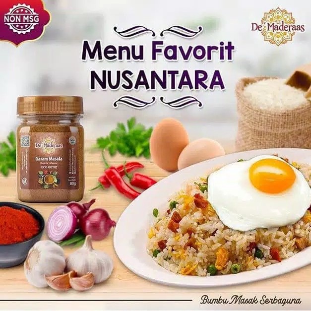 

Marhies- Garam Masala De Maderaas Curry Powder / Bumbu Kari / Bubuk Kari India