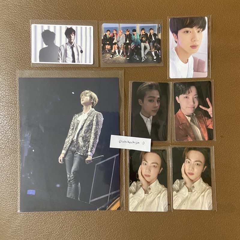 [READY] pc postcard jin jimin jhope group ynwa