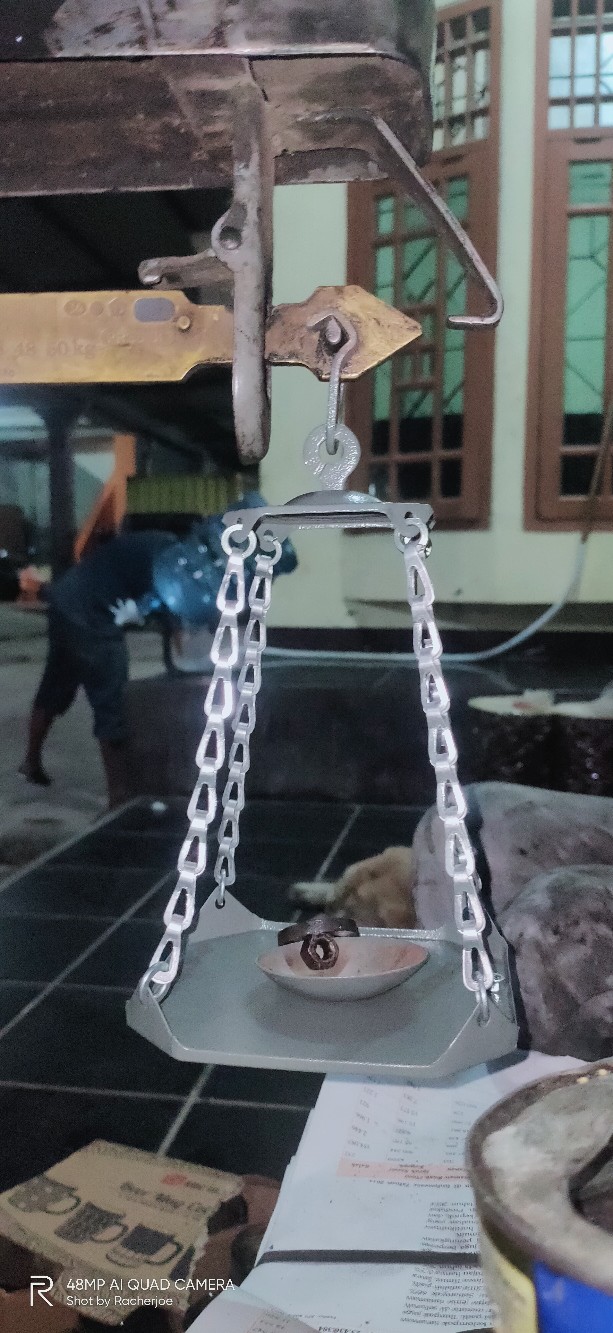 Ancak Bandul Gantungan Bandul Timbangan Mekanik Manual Timbangan Cahaya Adil 150, 300, 500kg