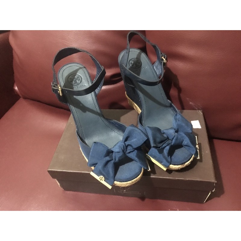 PRELOVED TORY BURCH WEDGES SANDAL