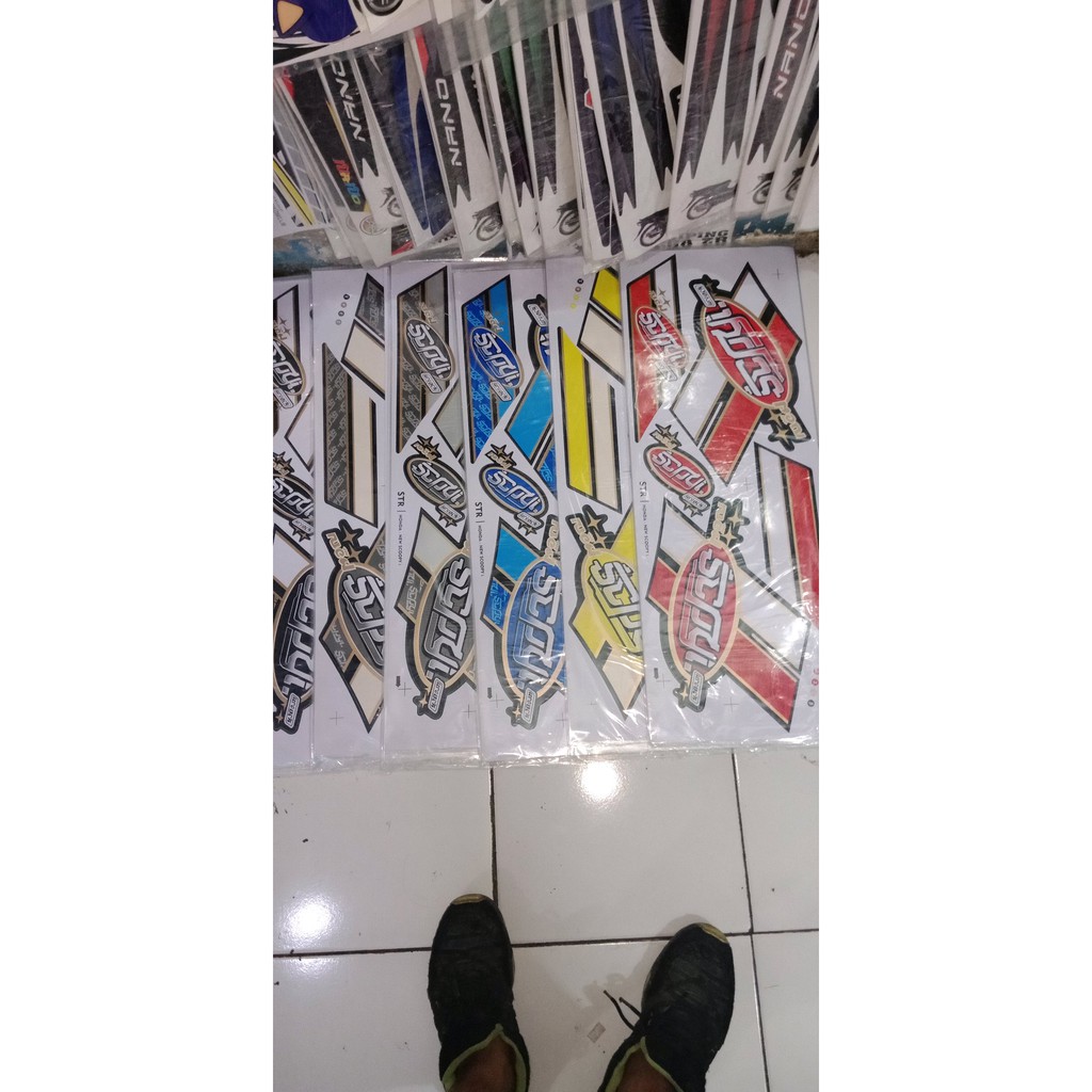 striping scoopy thailand Berkualitas