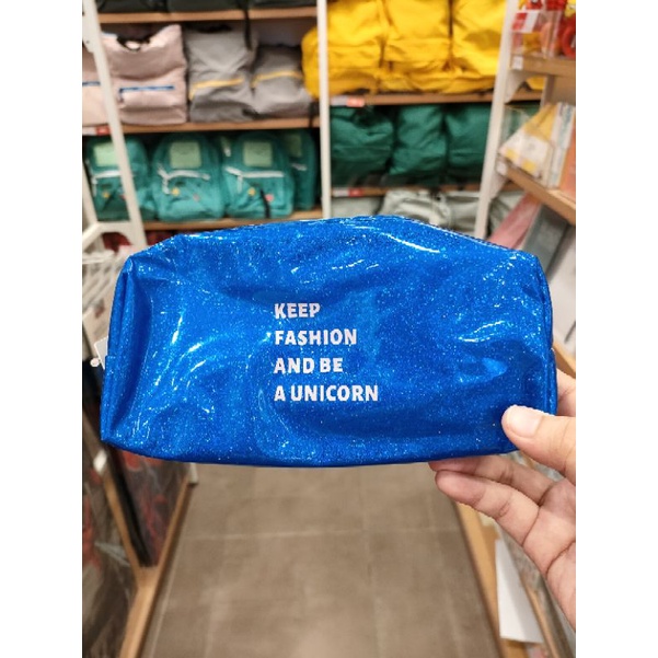

Pencil Case Sassy Me Blue Miniso