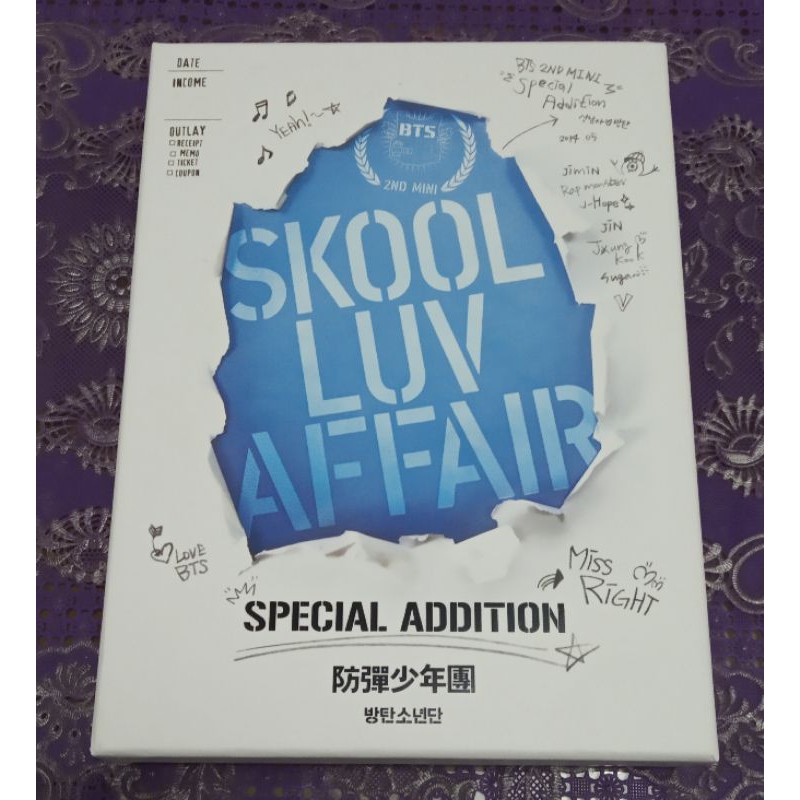 [READY] SHARING Photobook SLA SA Album Only BTS SLA SA Skool Luv Affair Special Adition