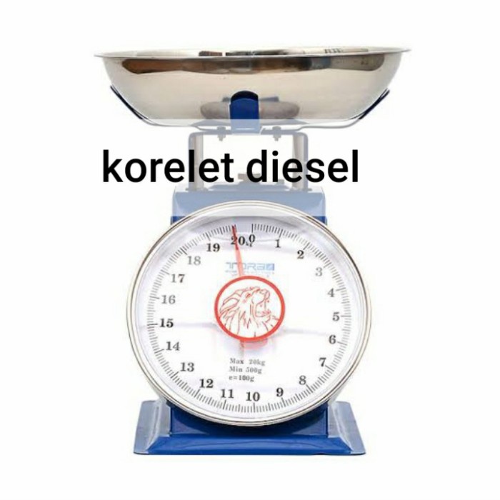 Timbangan duduk tora / timbangan jarum analog - 5kg