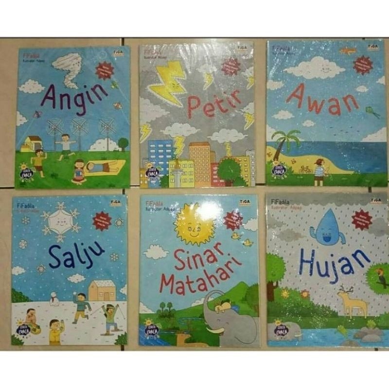 Seri cuaca  tiga ananda (angin, sinar matahari, salju)