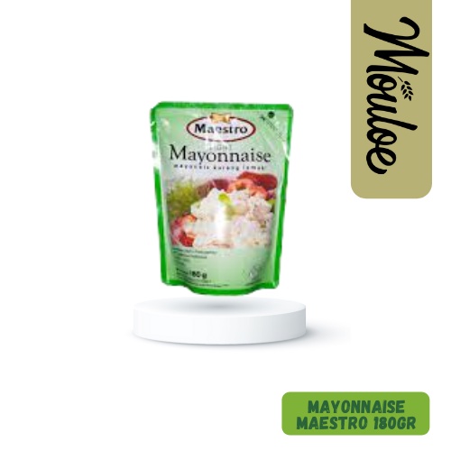 

MAYONAISE ORIGINAL MAESTRO 180GR | Mouloemart | mayo untuk campuran salad atau snack lainnya