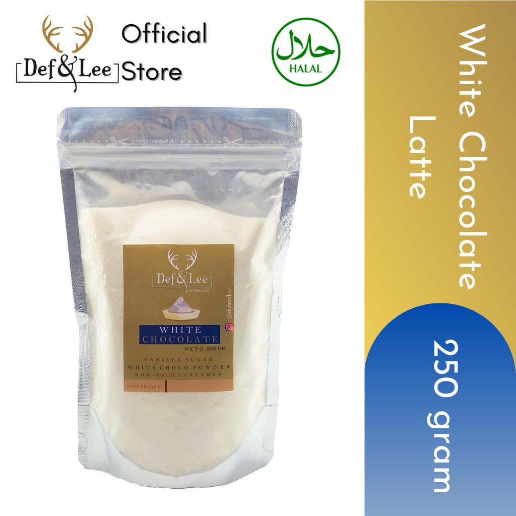 

White Chocolate Latte Powder 250 gram