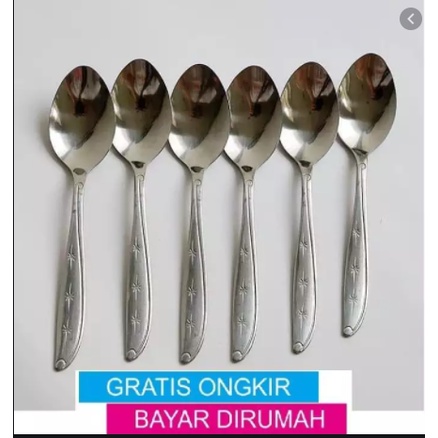 Sendok stainless tebal / sendok Makan Polos Stainless / sendok makan tebal stainless [ SATUAN ]