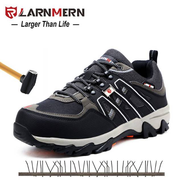 LARNMERN Sepatu Safety Pria/Wanita