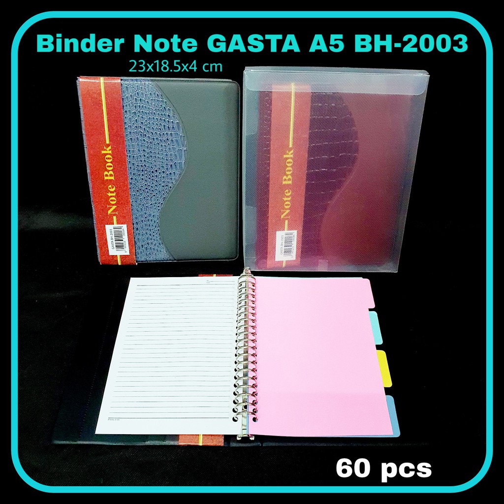

ILP Binder Note Lux GASTA BH-2003 / Buku Ring / Bindernote / Buku Note
