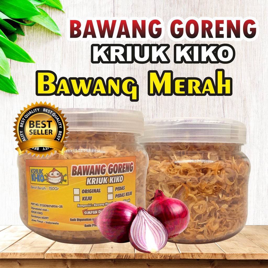 Bawang Putih Goreng Bawang Merah Goreng / Bawang Goreng - kiko kriuk