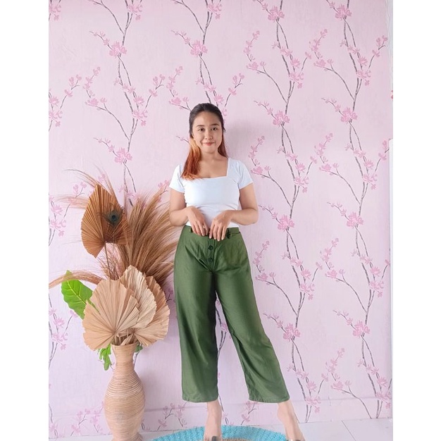 CELANA KULOT KANCING DEPAN