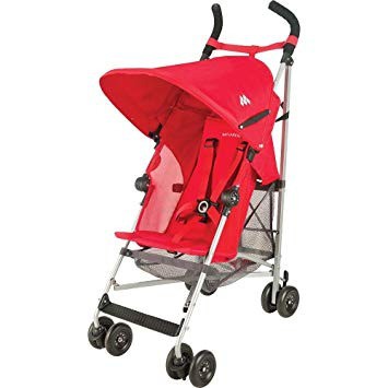 SUPER SALE 50% OFF - Stroller Maclaren Globetrotter scarlet