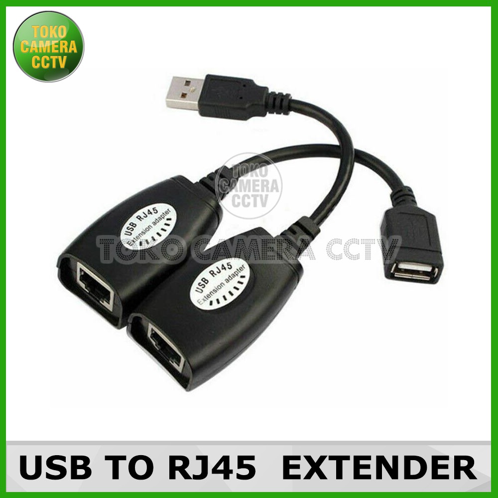 SAMBUNGAN USB EXTENSION / USB TO LAN EXTENDER