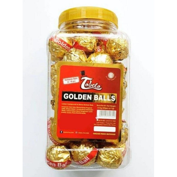 

TOBELO GOLDEN BALLS TOPLES usi 40pcs