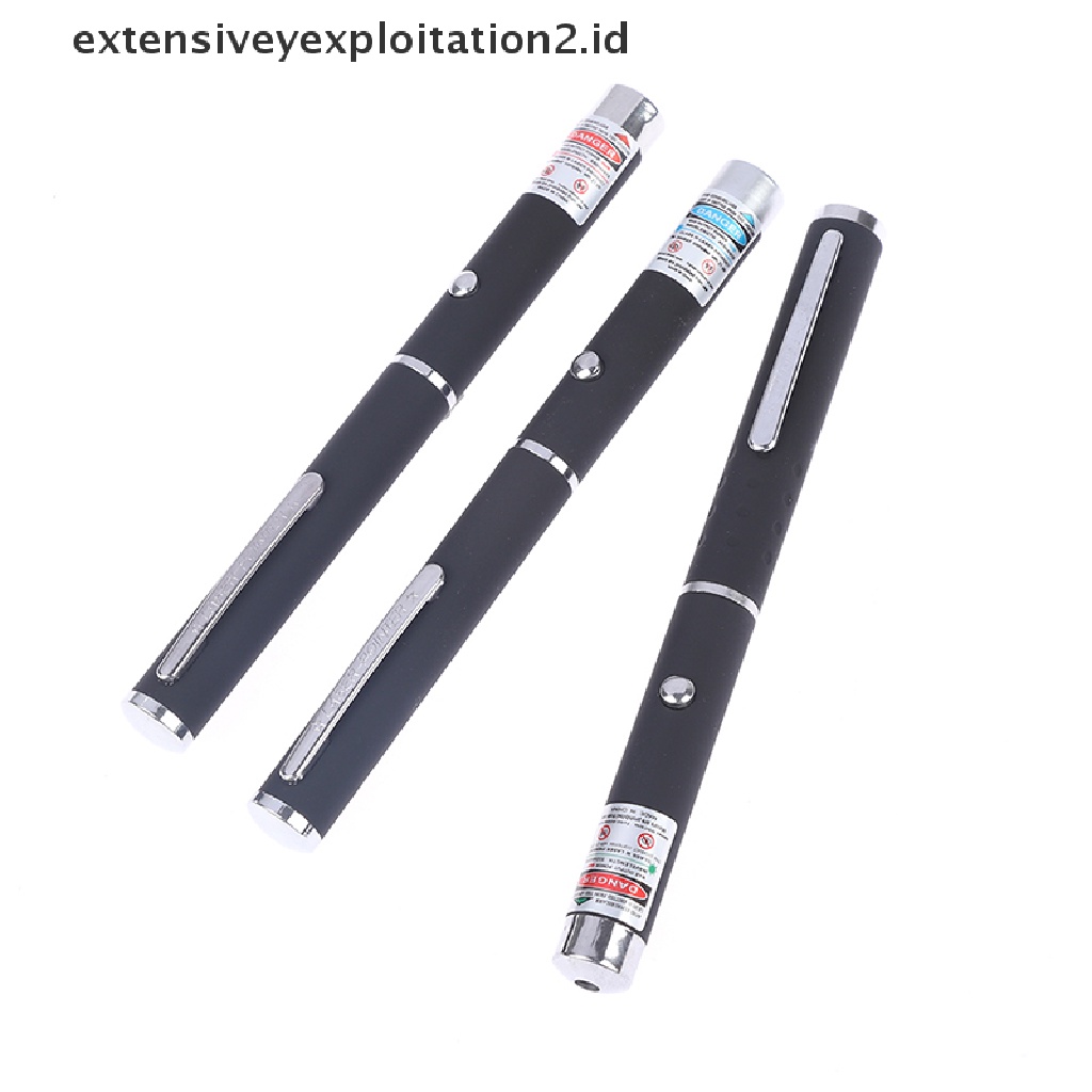 1pc Pen Laser Pointer High Power 5mw Warna Merah / Biru / Hijau