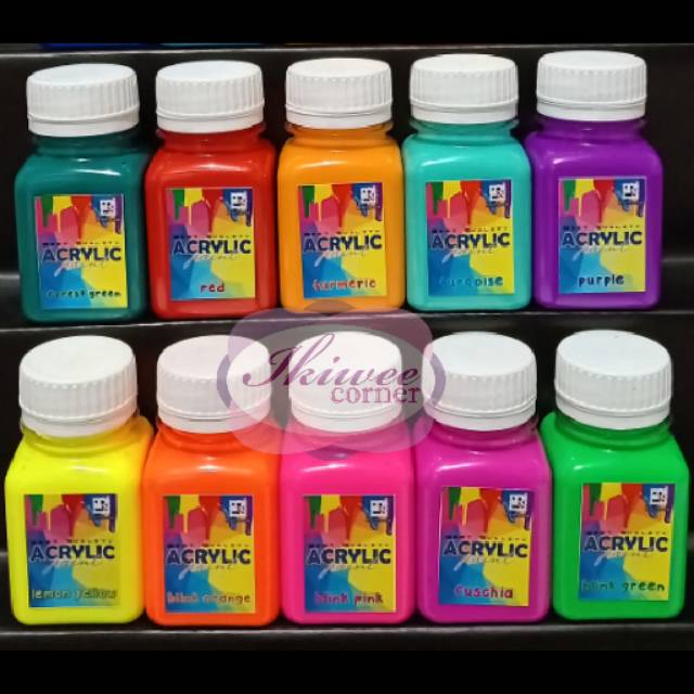 

Cat Akrilik 60ml WARNA SOLID