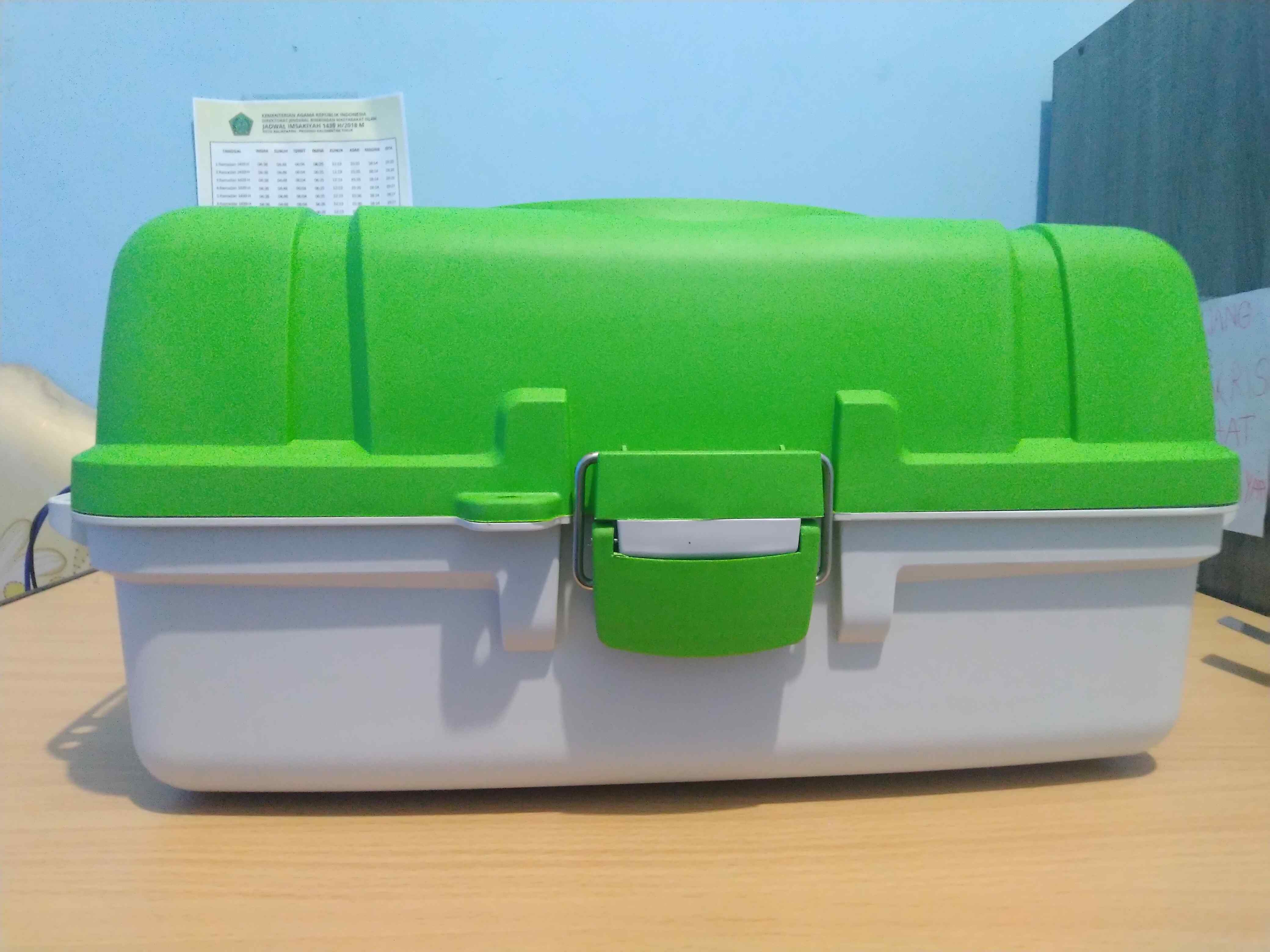 Kotak Penyimpanan Mt 300 - Victory Smart Box - Red/white