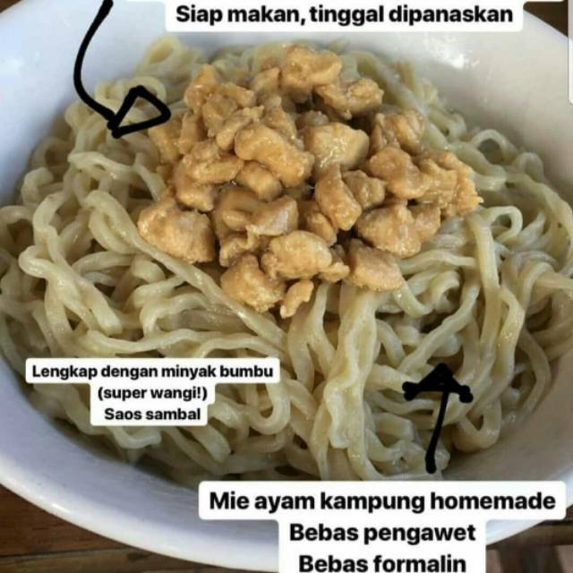 

Mie Ayam Kampung frozen
