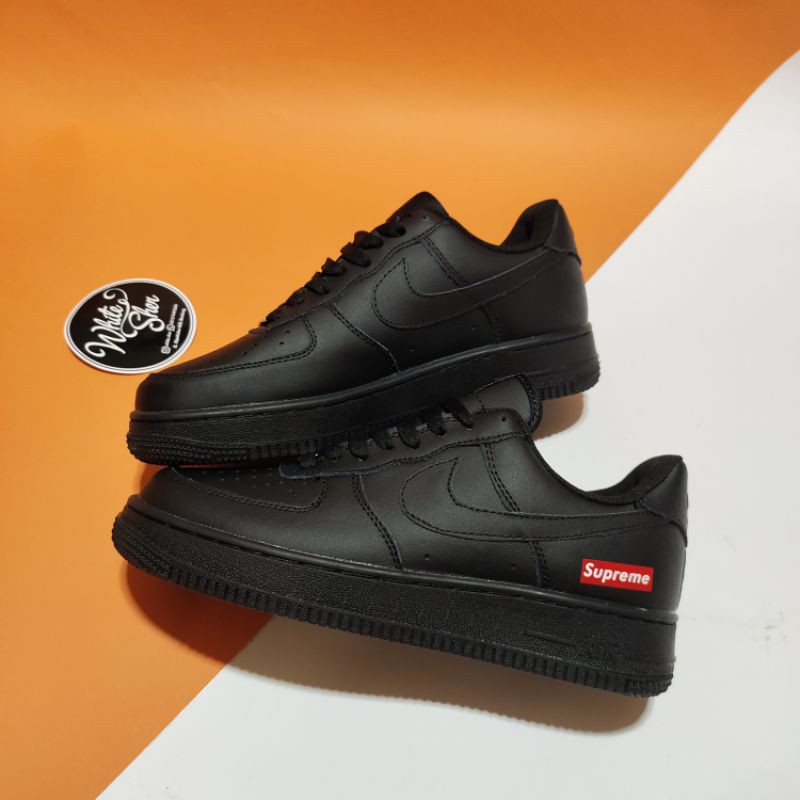 supreme black airforce