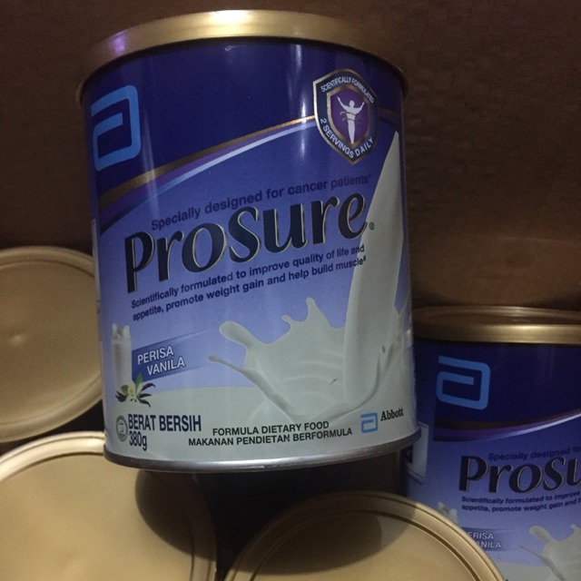 Susu PROSURE VANILA 380g Abbott Malaysia