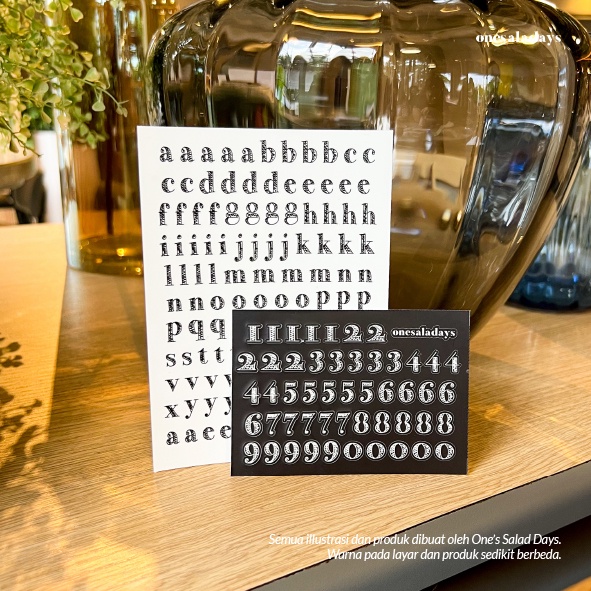 

Number Sticker #6 by onesaladays