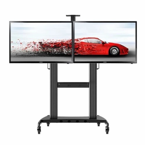 Standing trolley bracket TV LCD North Bayou AVT1800-60-2A DUAL SCREEN