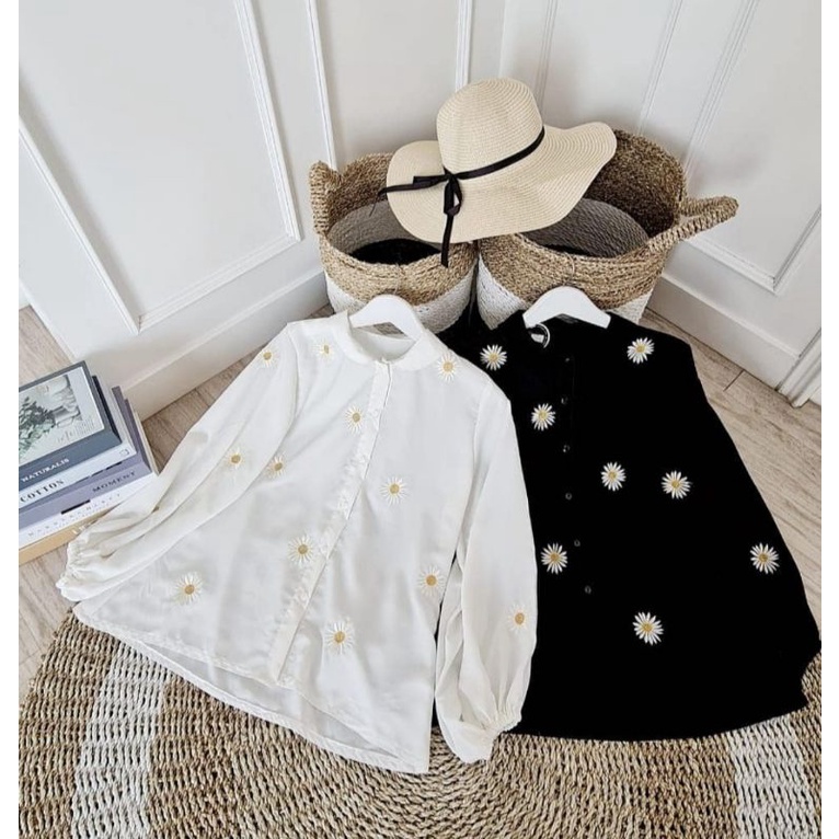 DAISY BLOUSE | ATASAN BLOUSE WANITA MURAH | BLOUSE LENGAN BALON
