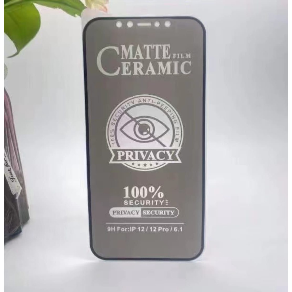 ANTIGORES FULL MATTE CERAMIC SPY SAMSUNG M14 M33 M22 M32 M52 M02 M02S M10 M10S M11 M12 M20 M20S M30 M30S M21 M31 M51 4G 5G TEMPERED GLASS MATTE FULL SPY BLACK