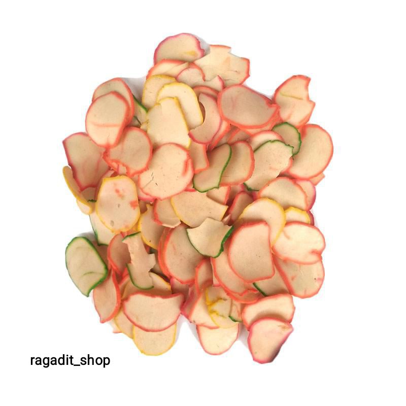 

Kerupuk Bawang Pelangi Mentah Netto. 1Kg