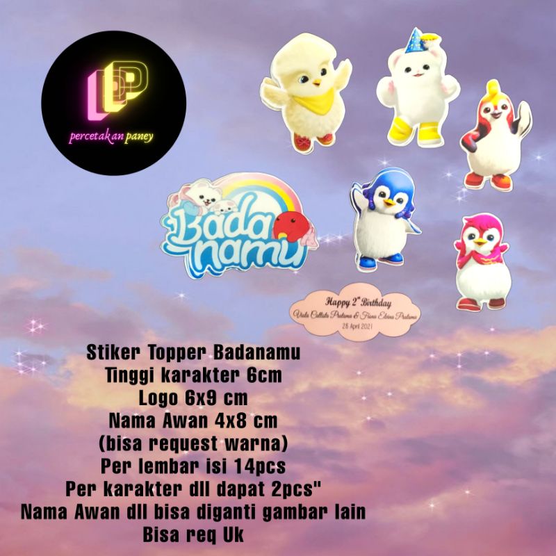 

Topper Badanamu Super Glossy
