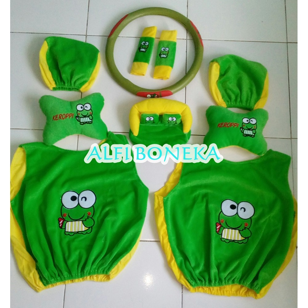 Set Bantal Mobil / Car Set 6in1 Karakter