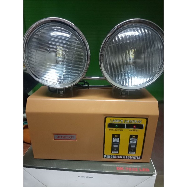 Lampu Emergency LED HOKITO DK-7032/Lampu Emergency Mata Kucing