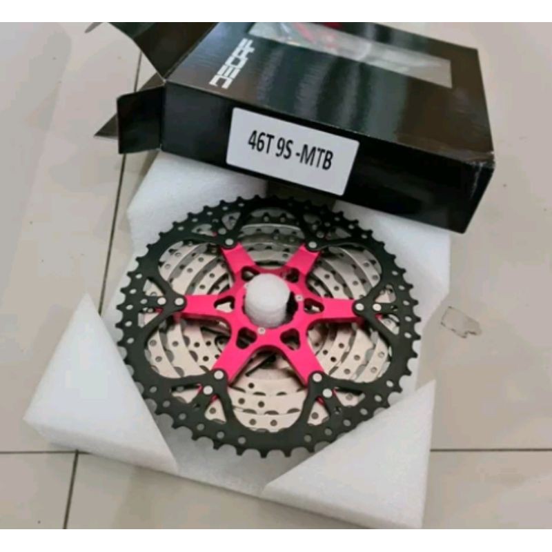 Sprocket Gear Decaf 9 speed 11-46T . gir gear cassete