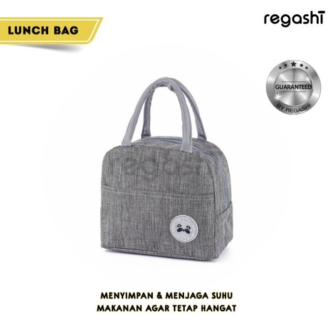 

Baru! Tas Bekal Anti Air Makanan Bento Elegan Aluminium Foil | Lunch Bag - Hitam