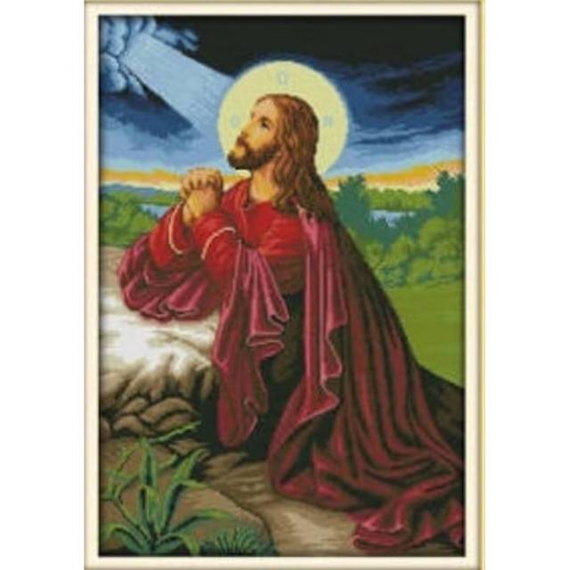Gambar Yesus Berdoa di Taman Getsemani