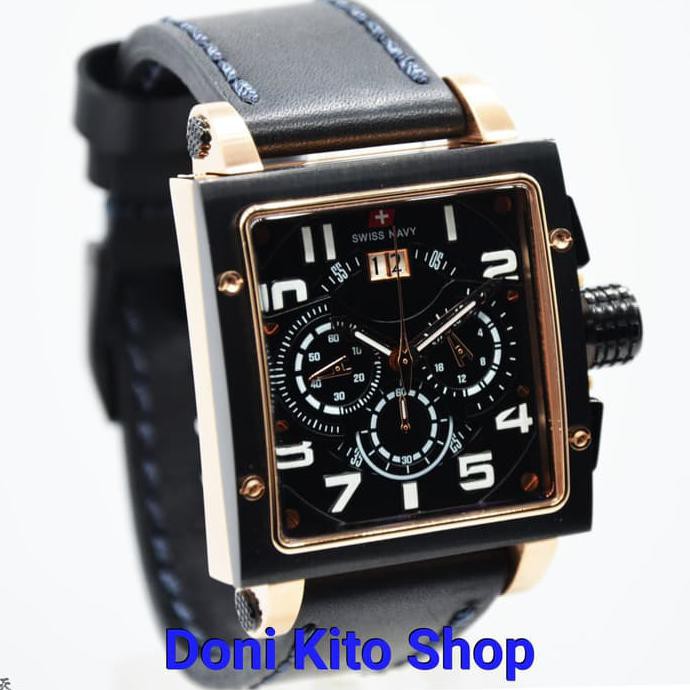 Super Sale JAM TANGAN SWISS NAVY ORIGINAL 6833 JAM TANGAN PRIA ORIGINAL. Ready Stock