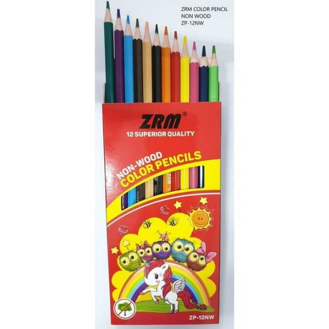 

Pensil Warna 12pcs / ZRM Pensil Gambar ZP-12NW