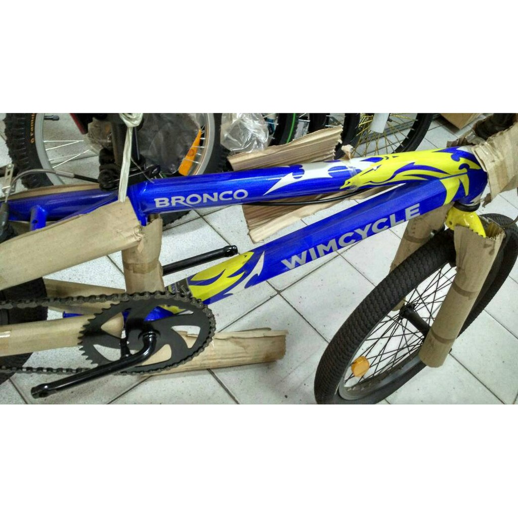 bmx 20 wimcycle bronco dan big daddy